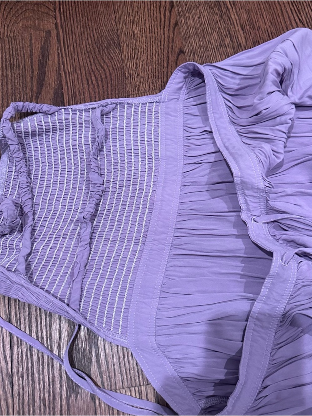 Purple Flowy Dress - Picture 6 of 8